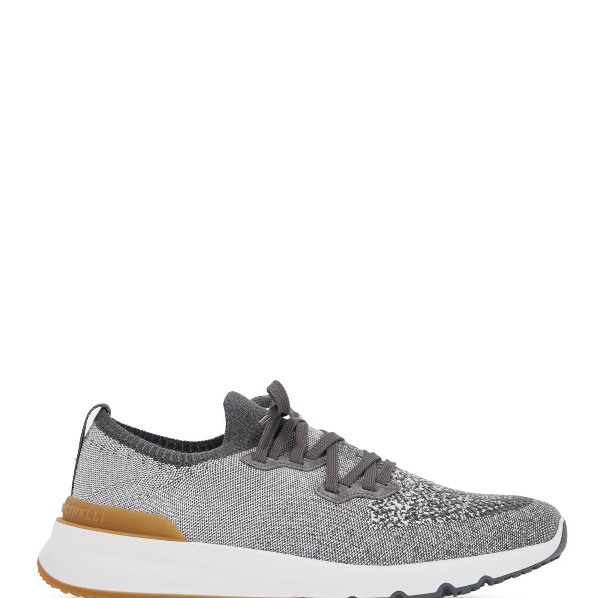 KNIT CHINE SNEAKERS IN