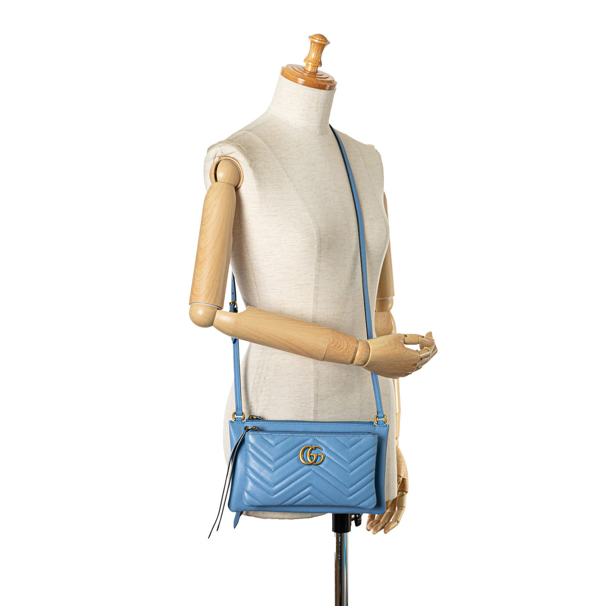 GUCCI Mini GG Marmont Matelasse Crossbody Crossbody Bag