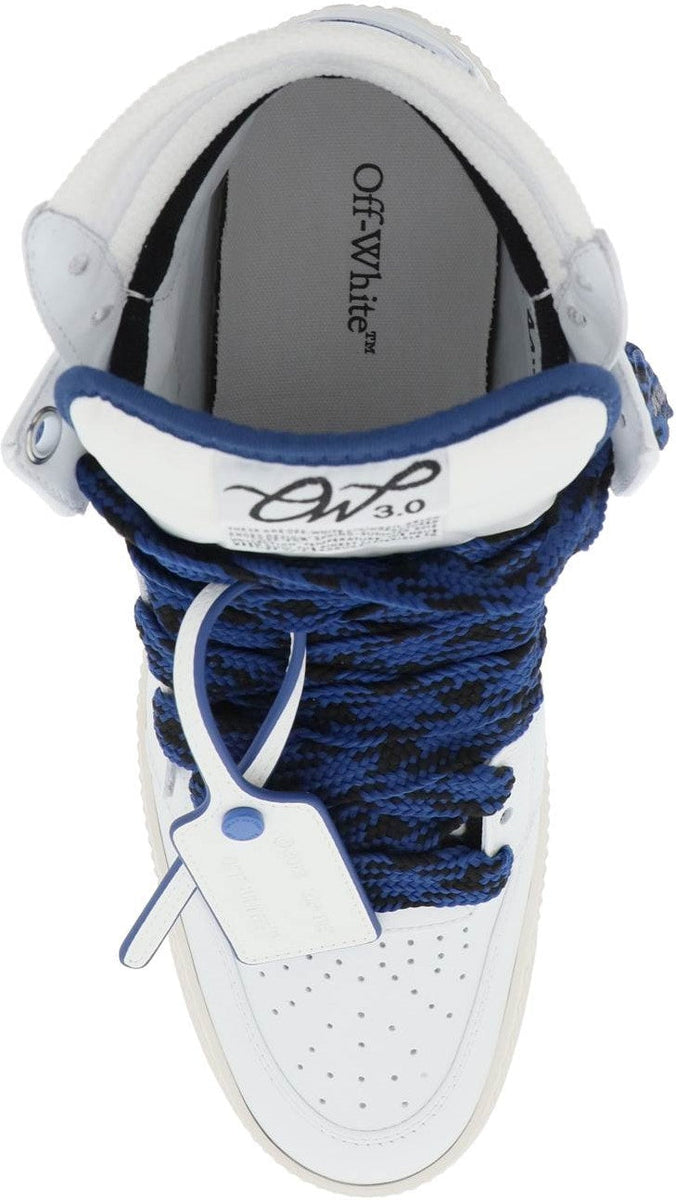 OFF COURT 3.0 WHITE/ BLUE NAVY HIGH TRAINER