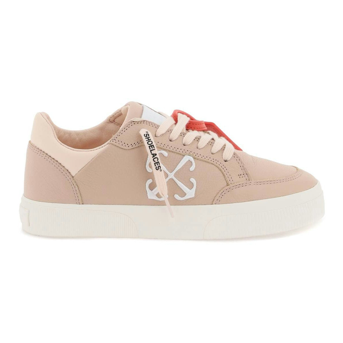 LOW LEATHER VULCANIZED SNEAKERS FOR