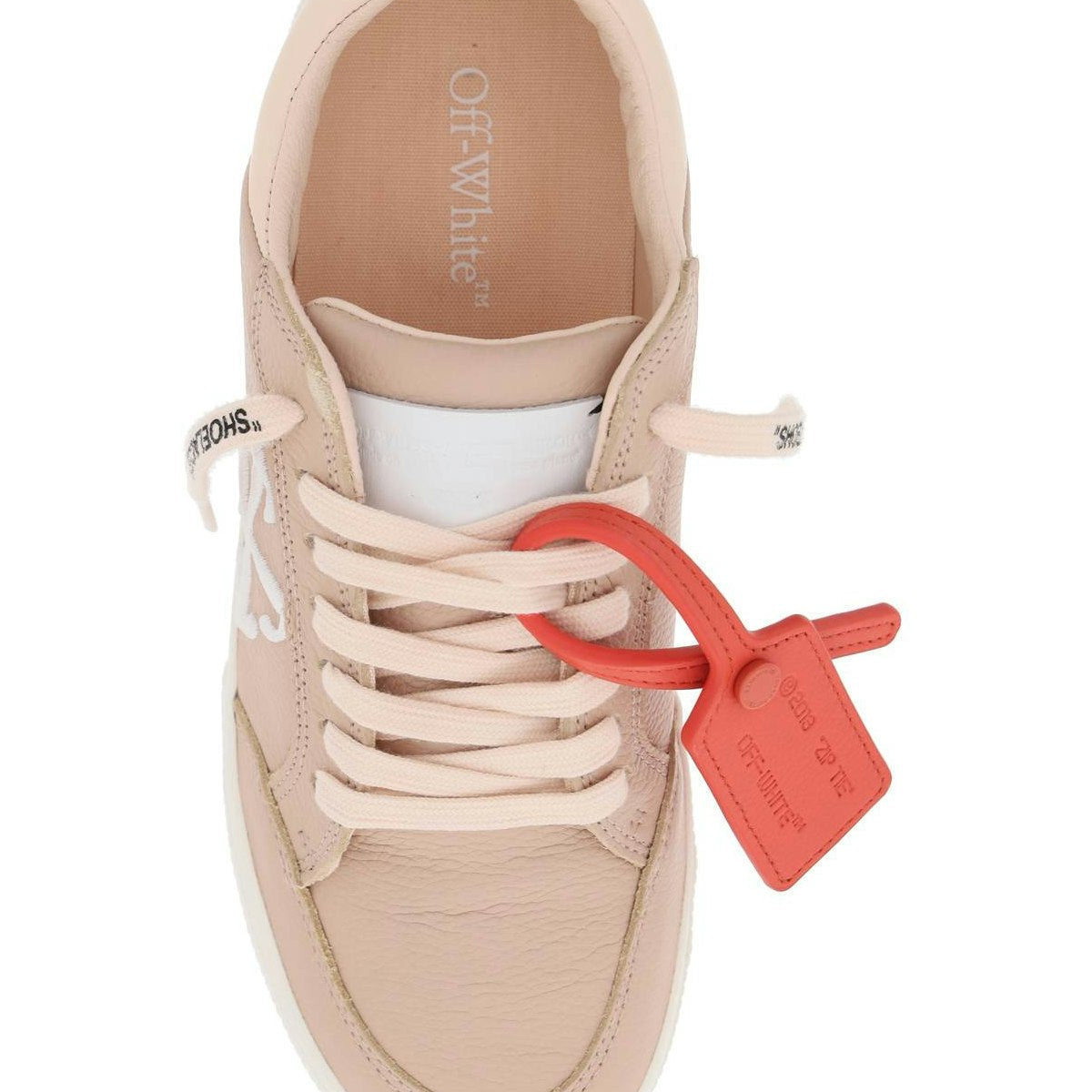 LOW LEATHER VULCANIZED SNEAKERS FOR