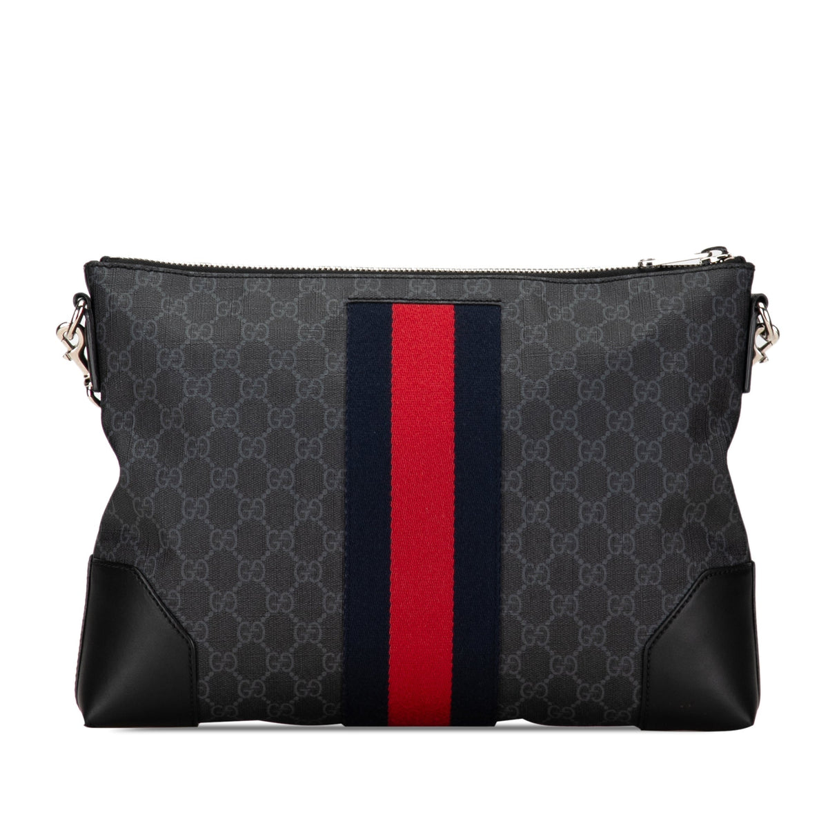 GUCCI GG Supreme Web Crossbody Bag