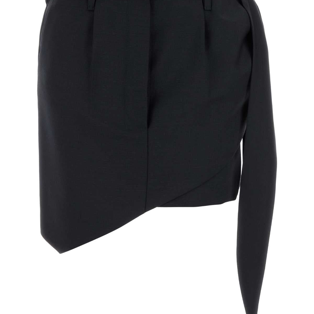 PRADA Chic Mohair Blend Mini Skirt