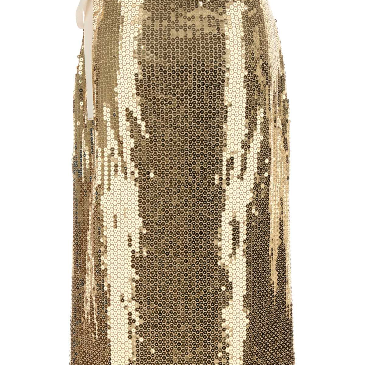 PRADA Embellished Mesh Skirt