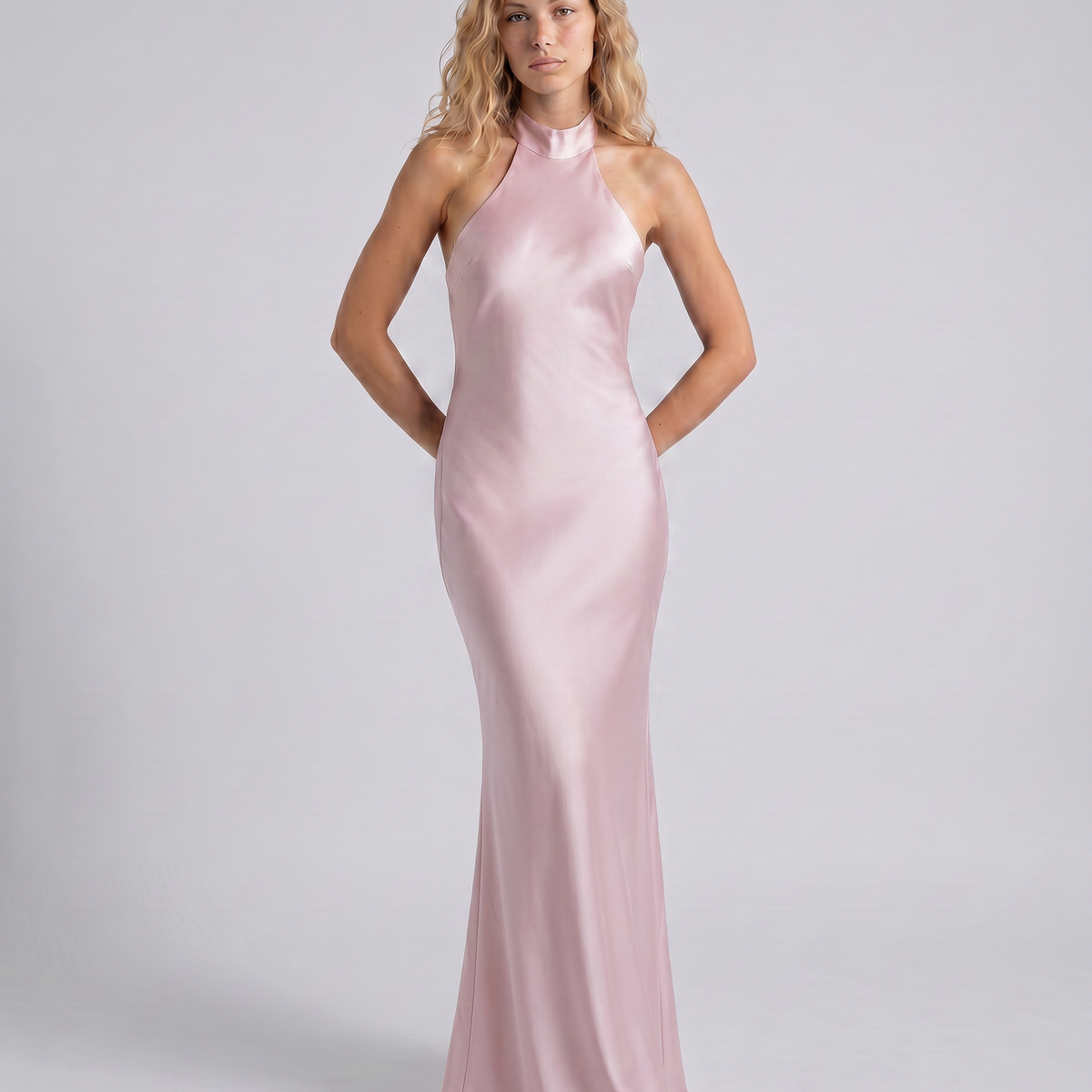 Patricia | Maxi Dress with Halter Neck