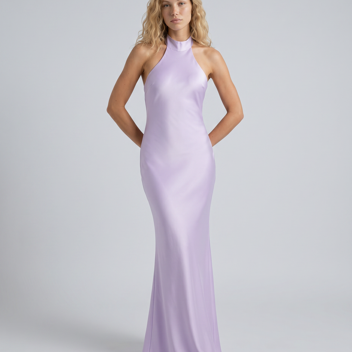 Patricia | Maxi Dress with Halter Neck