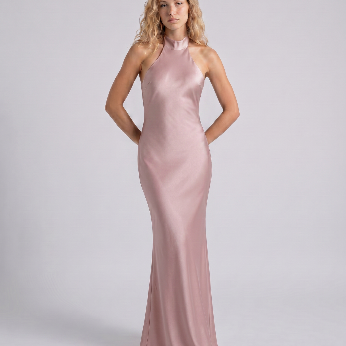 Patricia | Maxi Dress with Halter Neck