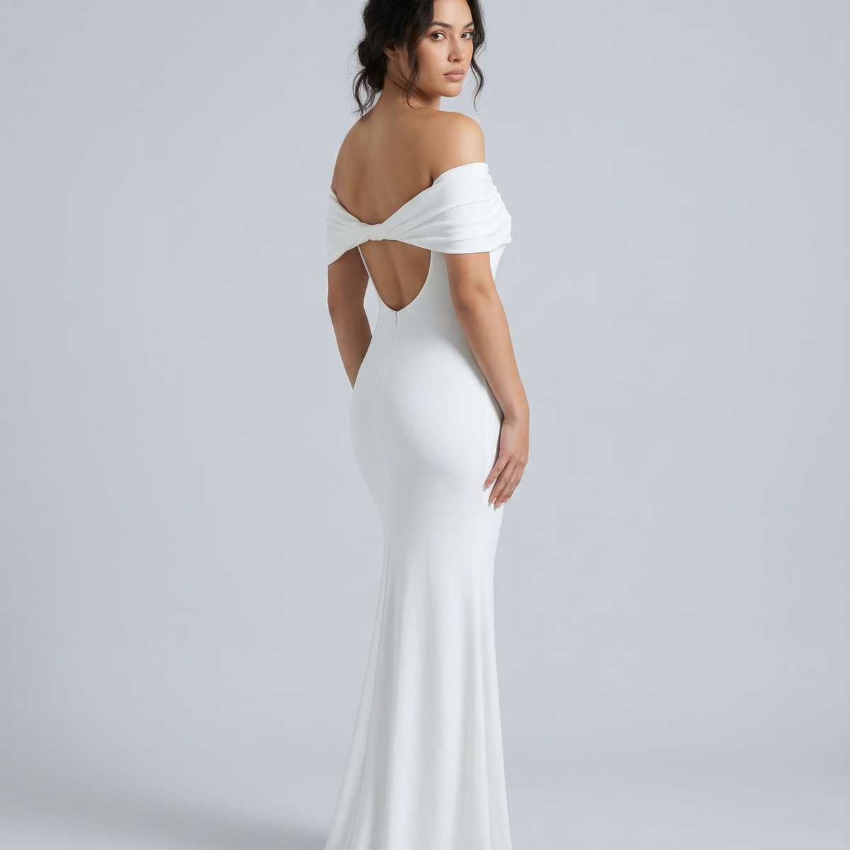 Sophia | Maxi Dress with Off-Shoulder Neckline
