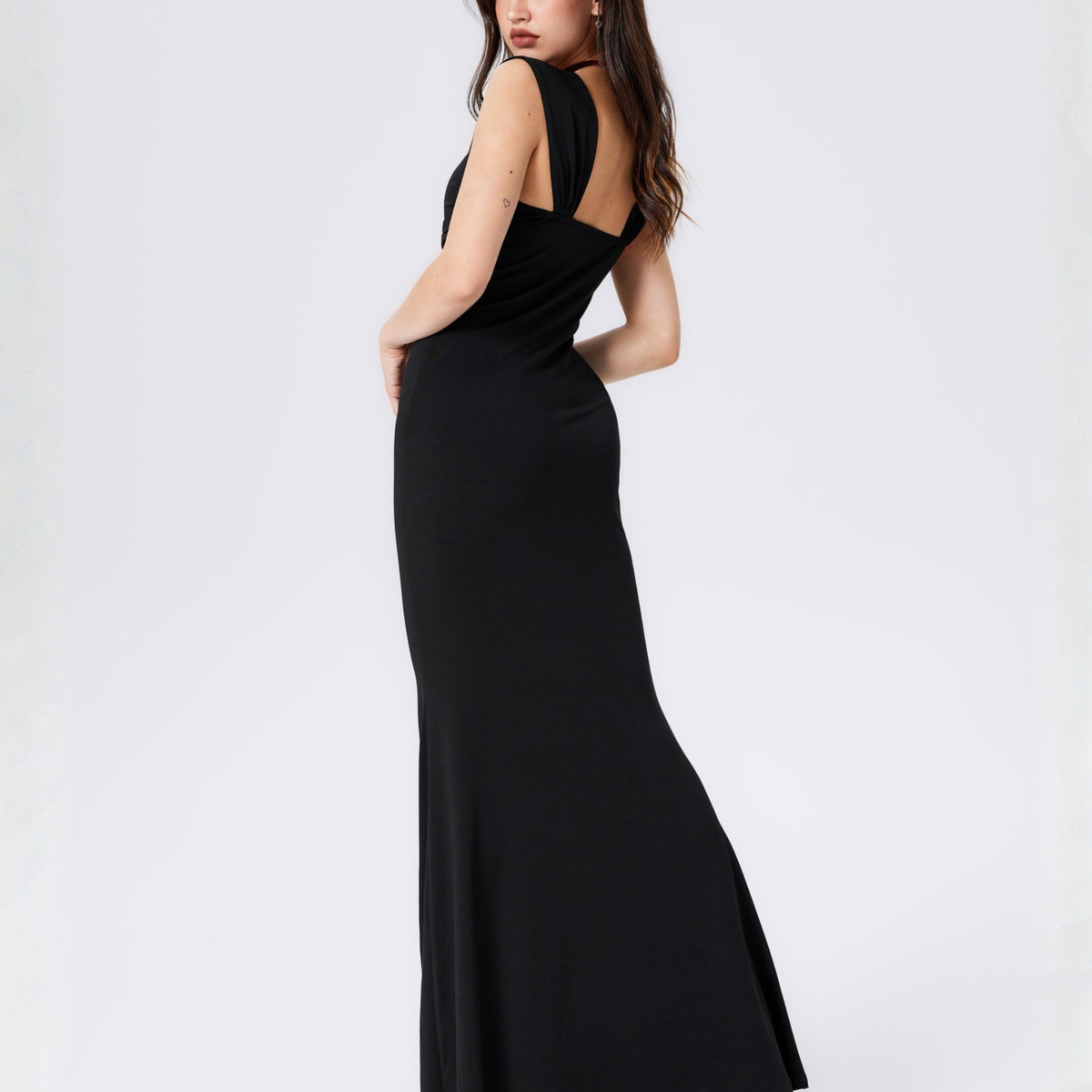 Layla | Maxi Dress with Draped Bodice