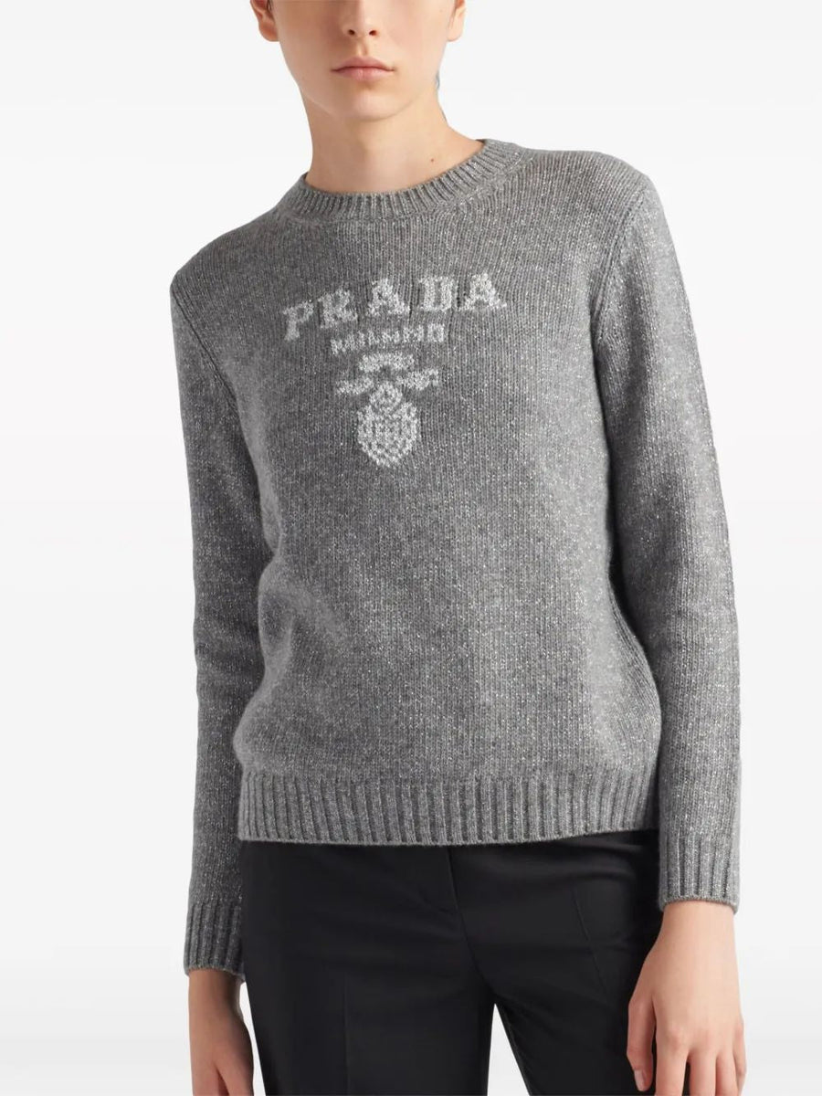 PRADA Wool T-Shirt for Women - SS25 Collection