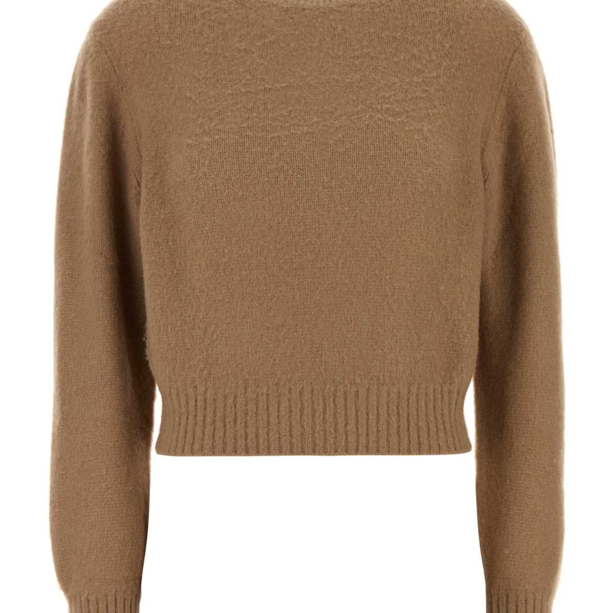 PRADA Biscuit Cashmere Sweater for Women
