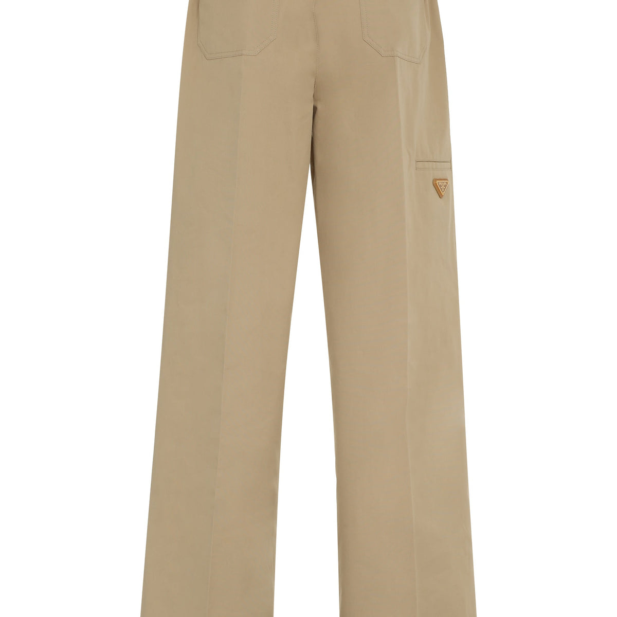 PRADA Cotton Wide-Leg Pant for Women