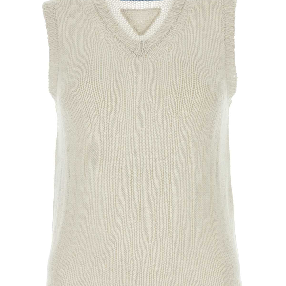 PRADA Cashmere Knitted Vest for Women - SS24 Collection