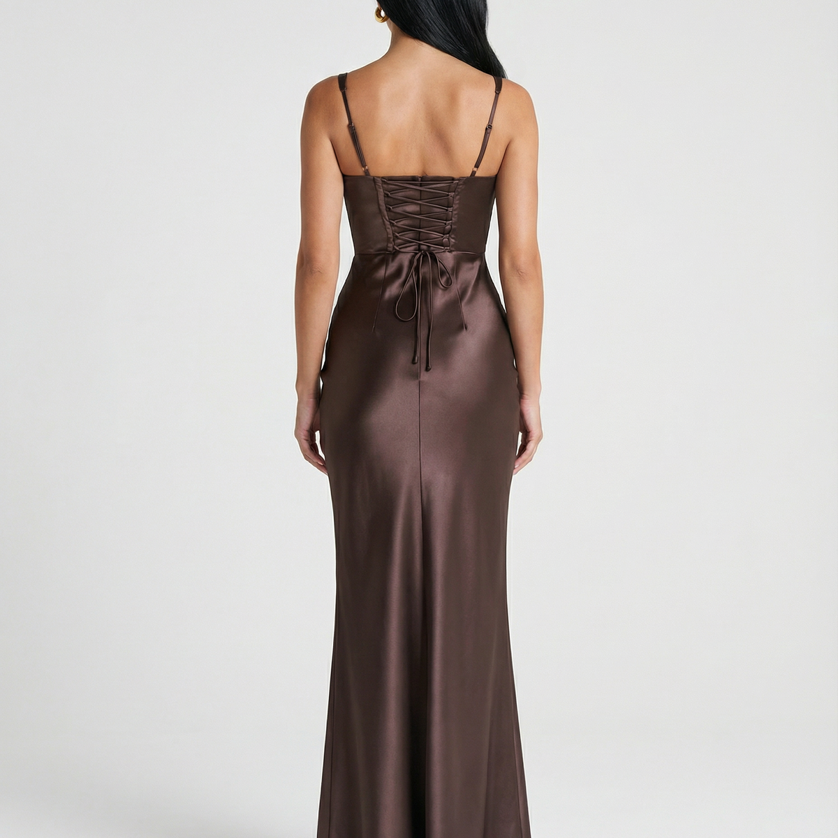 Genesis | Maxi Dress with Structured Corset Bodice