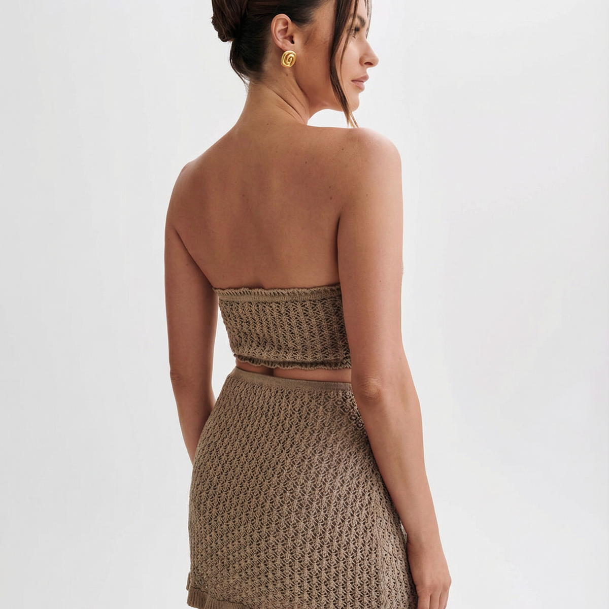 Mandy | Crochet Mini Skirt Set