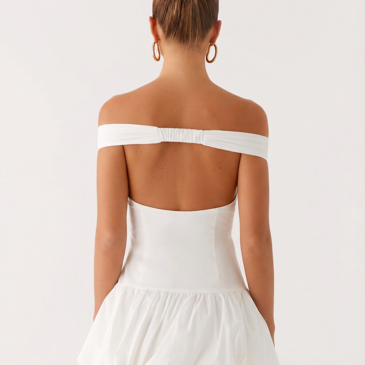 Cynthia | Off Shoulder Sleeveless Mini Dress