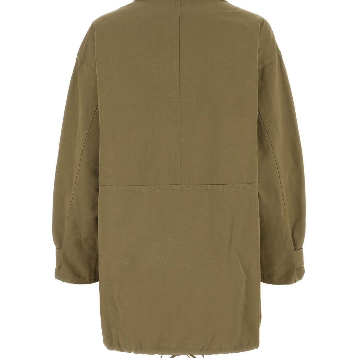 PRADA Cotton Blend Mini Dress for Women - FW24 Collection