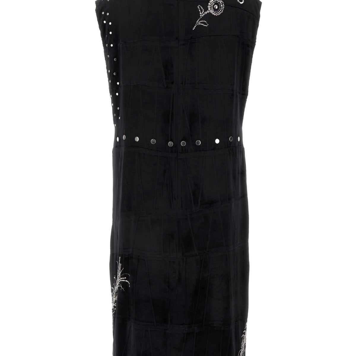 PRADA Elegant Velvet Mini Dress for Women - SS24