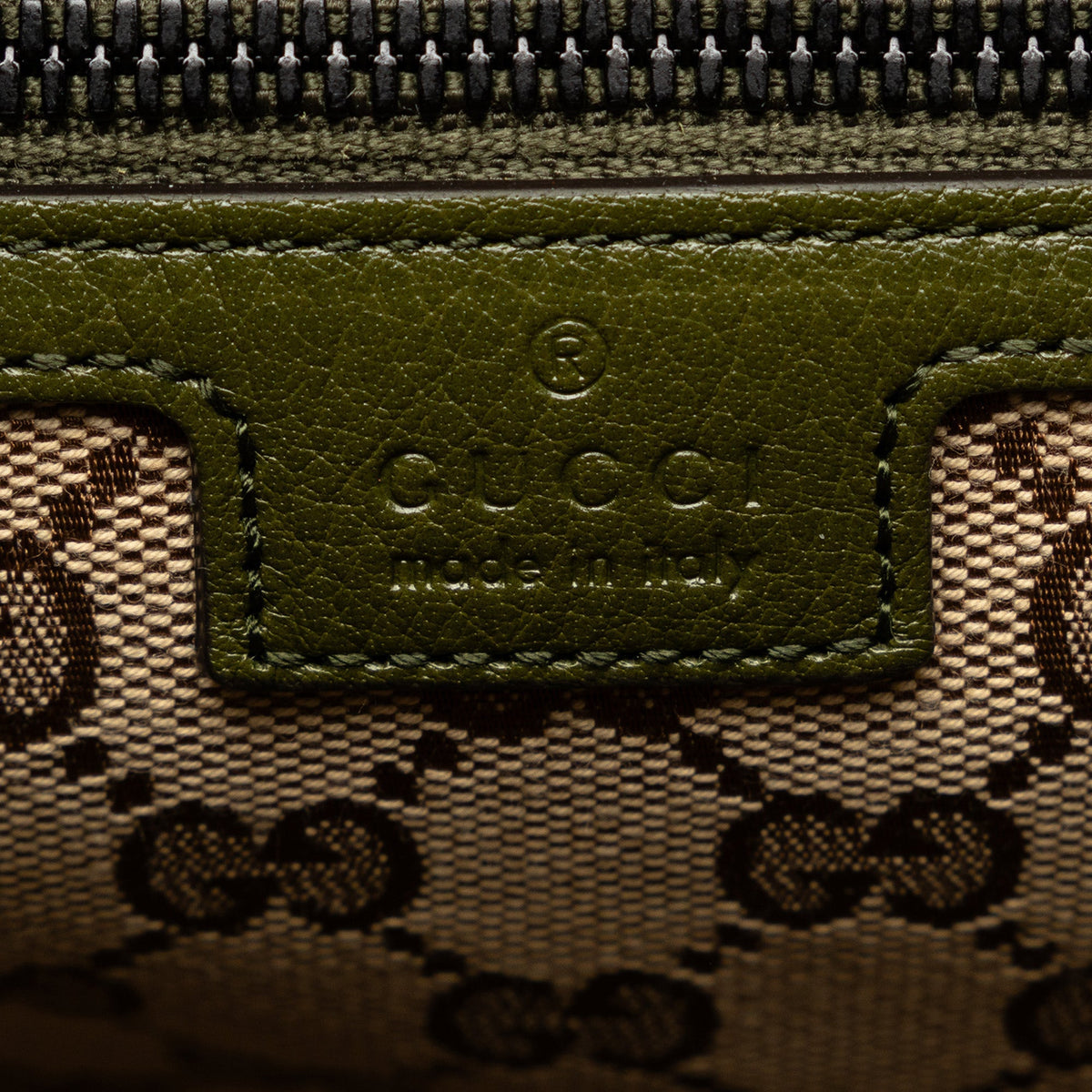 GUCCI Tonal GG Double Pocket Belt Backpack
