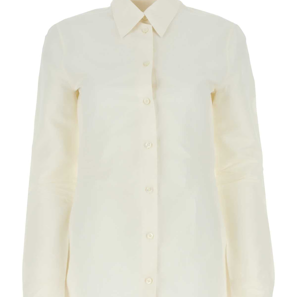 PRADA Elegant Paper and Viscose Shirt