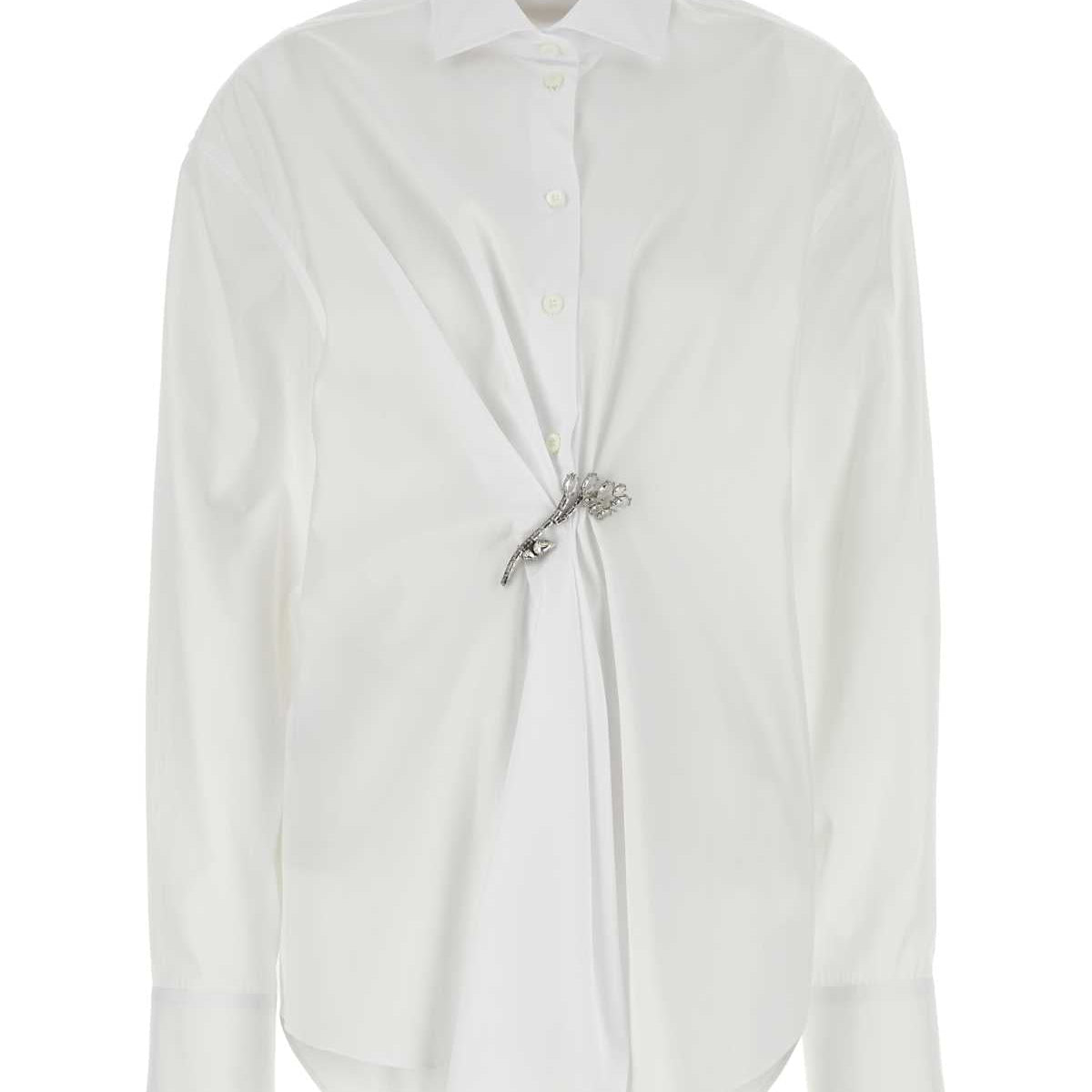 PRADA Chic Poplin Shirt for Women - Fall/Winter 2024