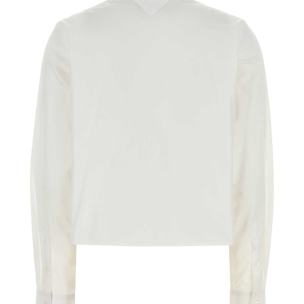 PRADA Elegant Poplin Shirt for Women - SS25 Collection