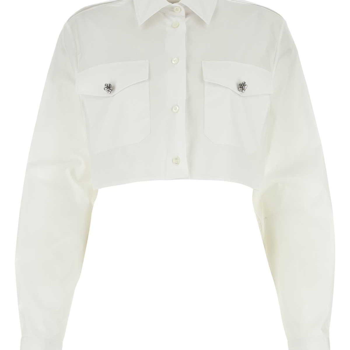 PRADA Classic Poplin Shirt for Women