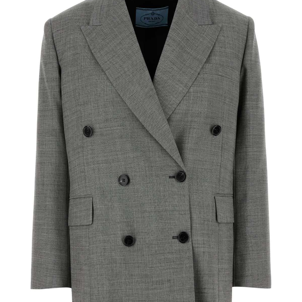 PRADA Wool Blazer for Women - SS25 Collection