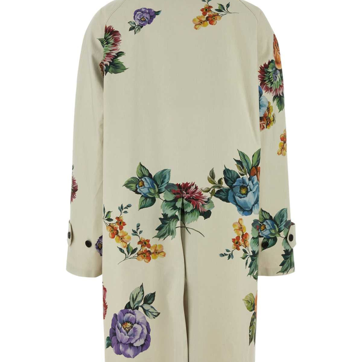 PRADA Printed Cotton Overcoat - Women’s Fashion Statement