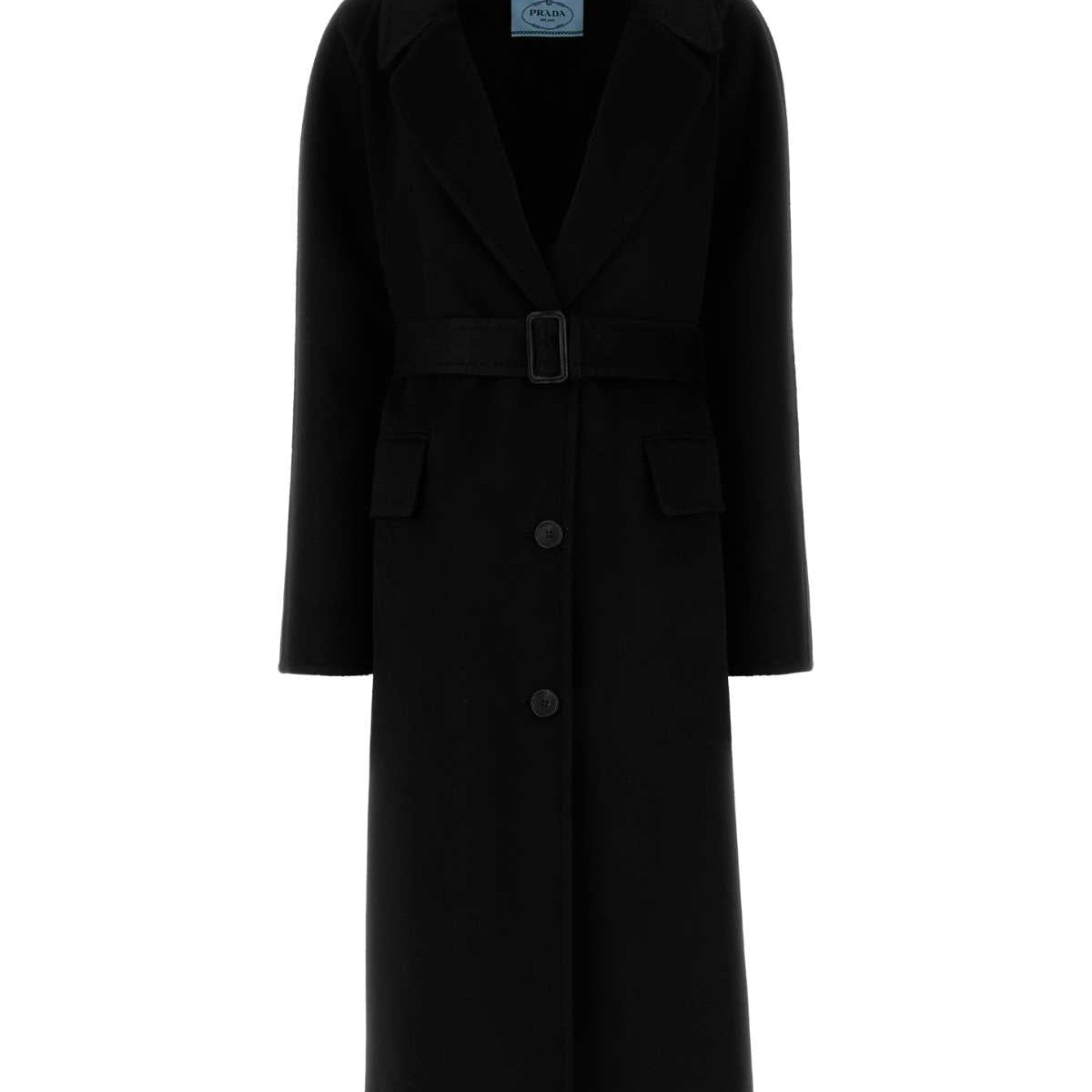PRADA Elegant Wool Blend Jacket for Women - SS25