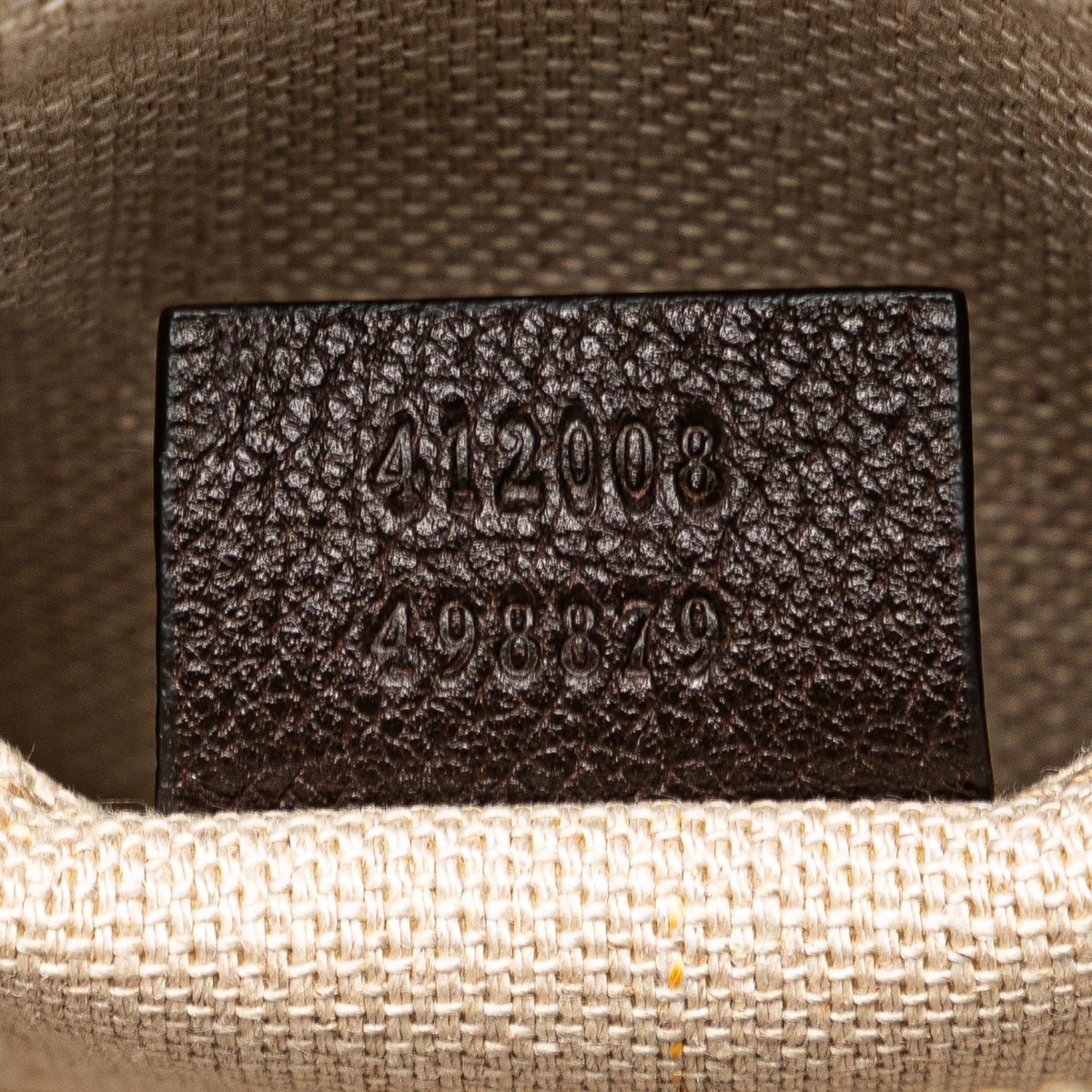 GUCCI GG Canvas Webby Bee Crossbody Crossbody Bag