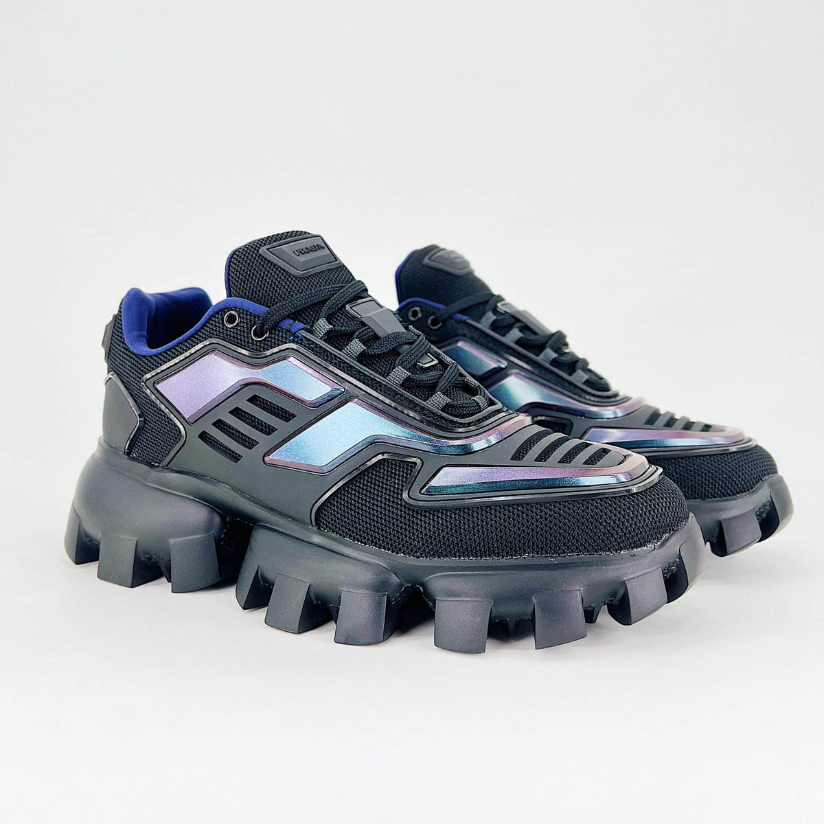PR CLOUDBUST THUNDER LOW TOP SNEAKERS IN FABRIC IRIDESCENT