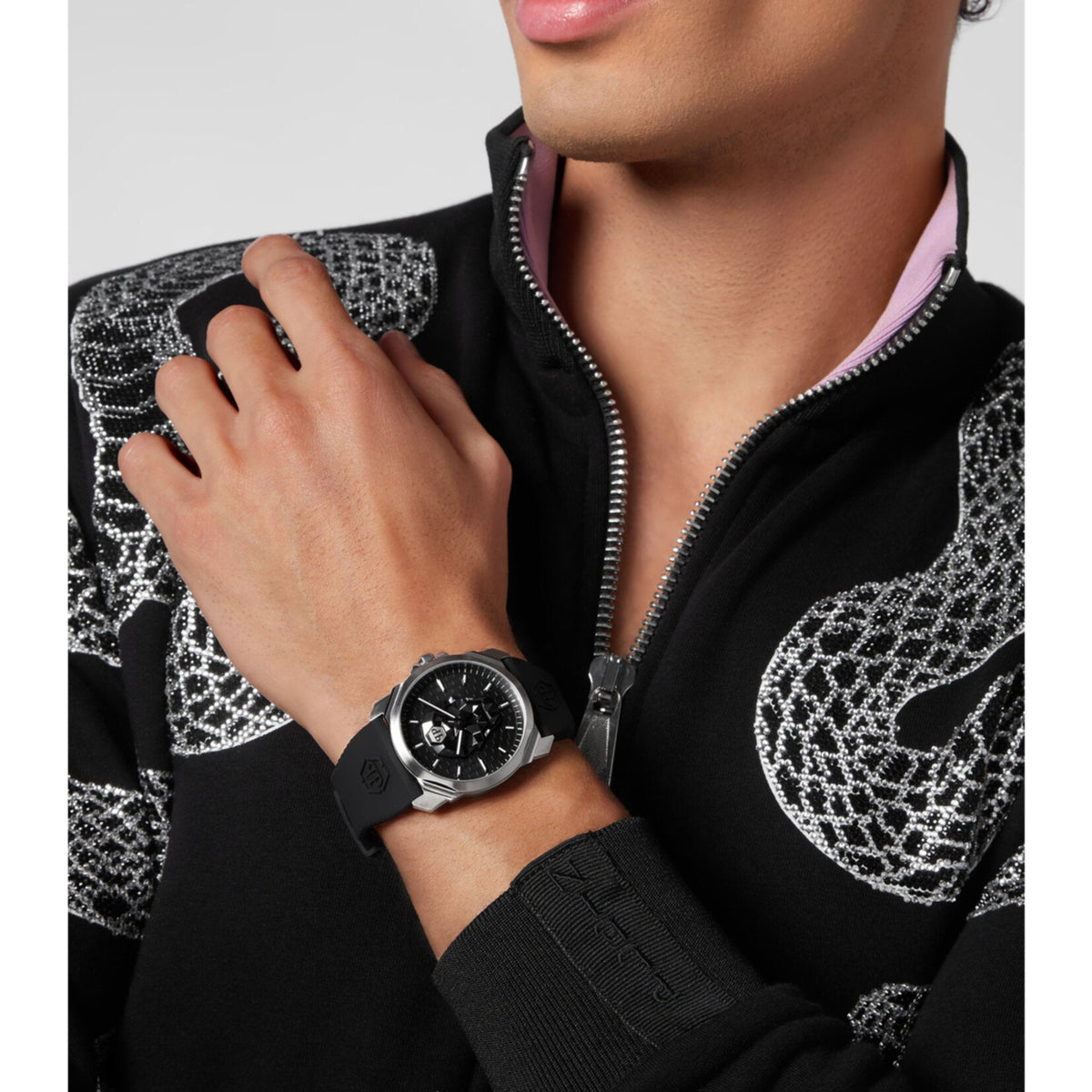 Philipp Plein The $kull King Silicone Watch