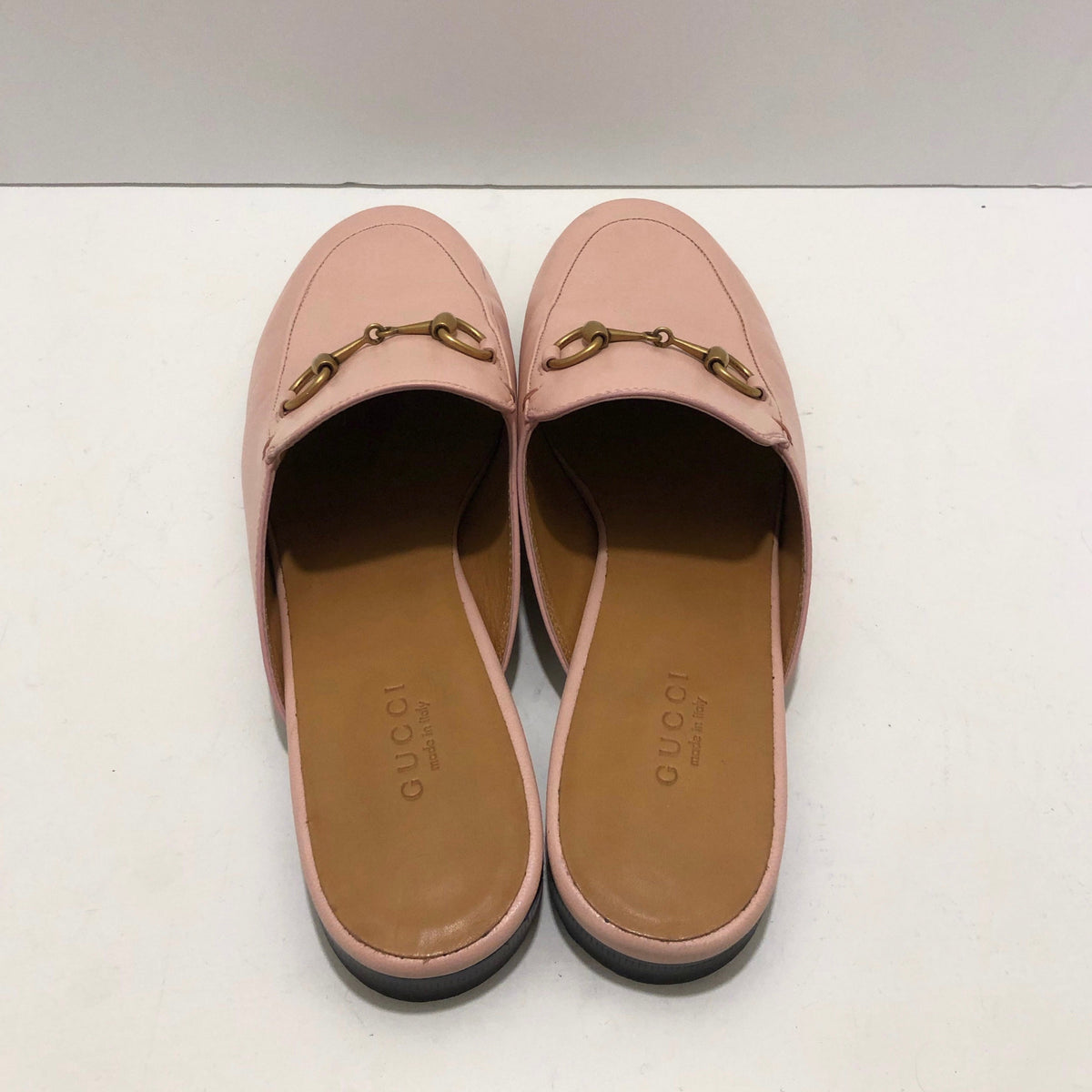 Gucci Blush Pink Mules Sz 37 (7)