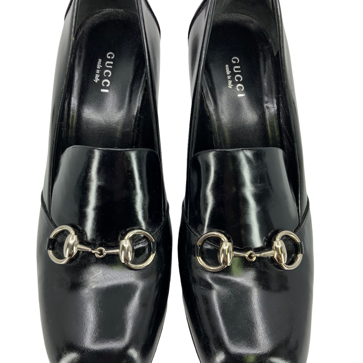 Gucci Horsebit Leather Horesbit Loafer Pumps Size 9.5