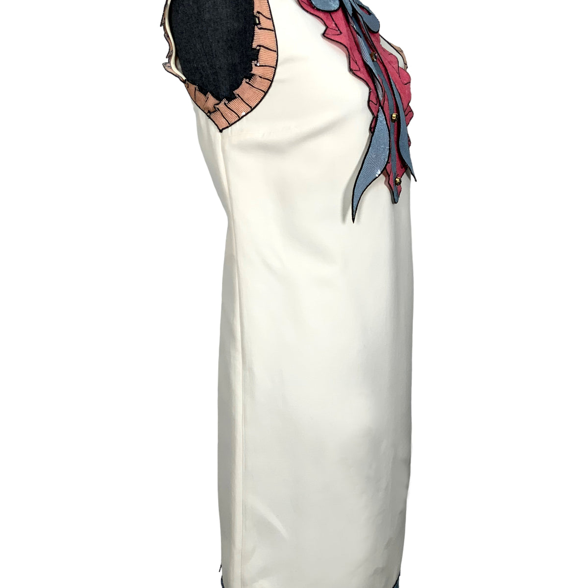 GUCCI Sequin Bow Sleeveless Dress Size S