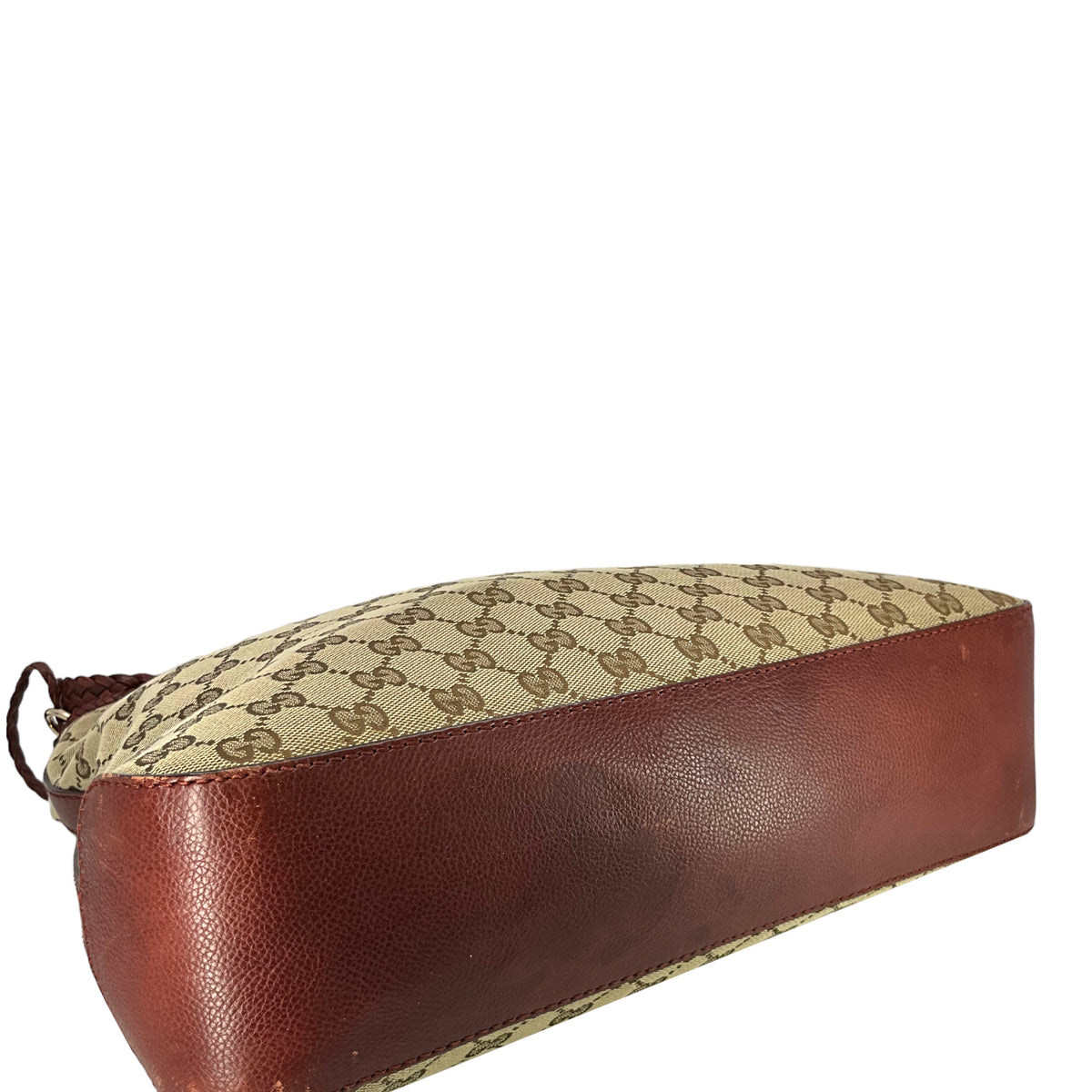 Gucci GG Canvas Marrakech Medium Leather Shoulder Bag