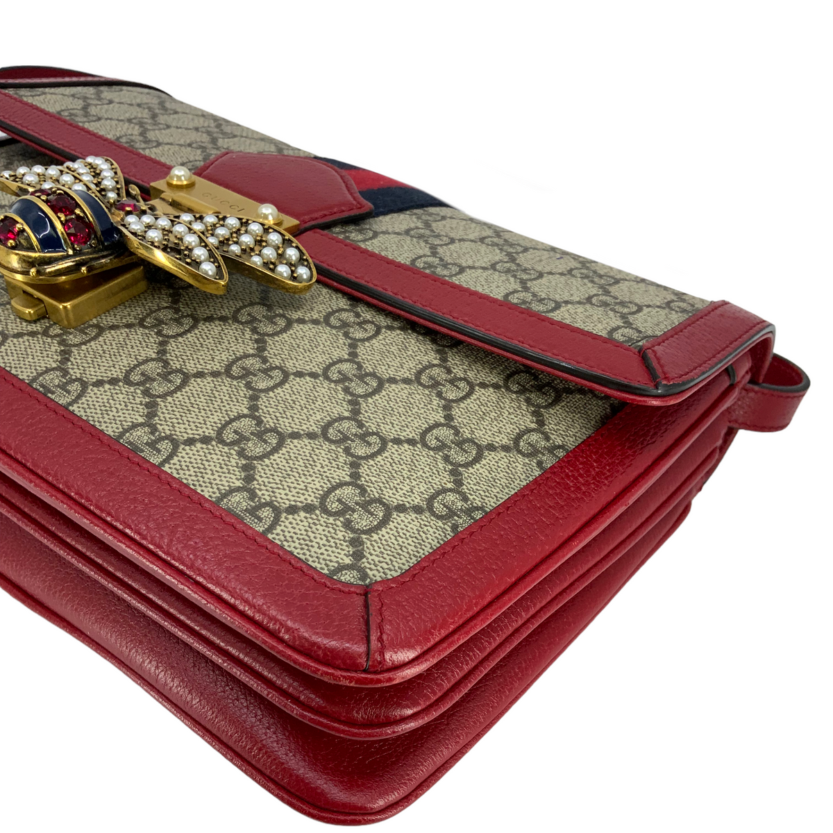 GUCCI GG Supreme Canvas Queen Margaret Shoulder Bag