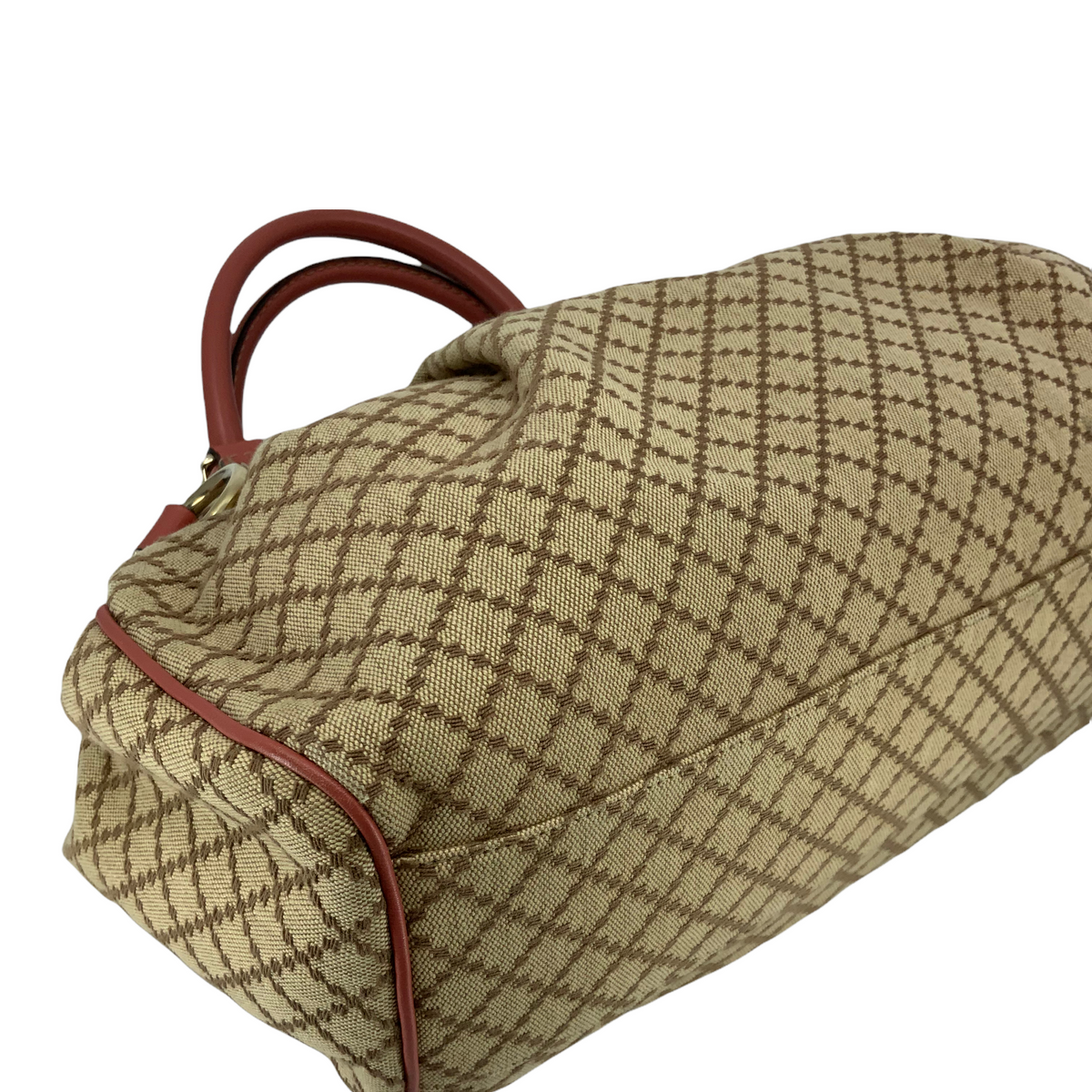GUCCI Diamante Canvas Medium Sukey Tote