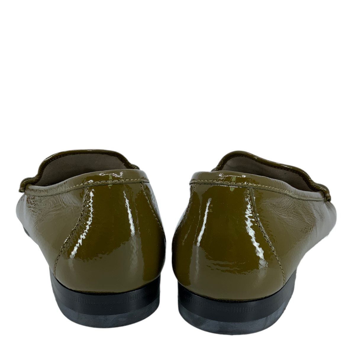 Gucci Classic Patent Leather Horsebit Loafers Size 7