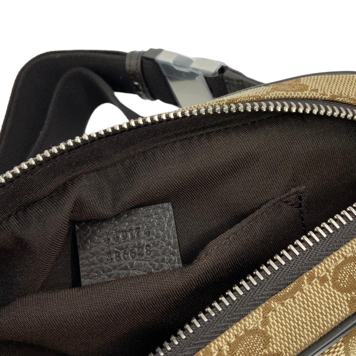 Gucci GG Monogram Canvas Belt Bag NEW