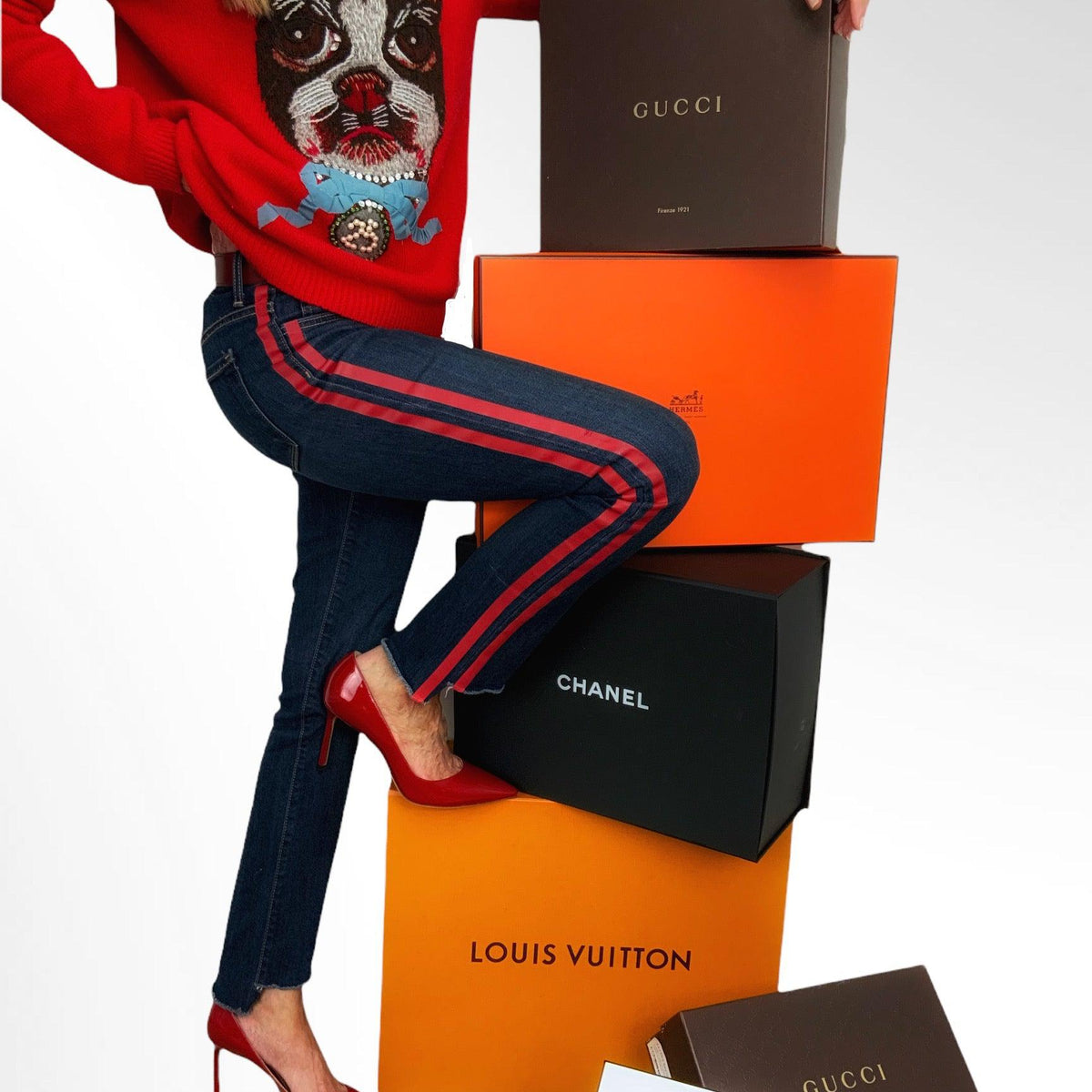 Gucci Year of the Dog Bosco Sweater Size S