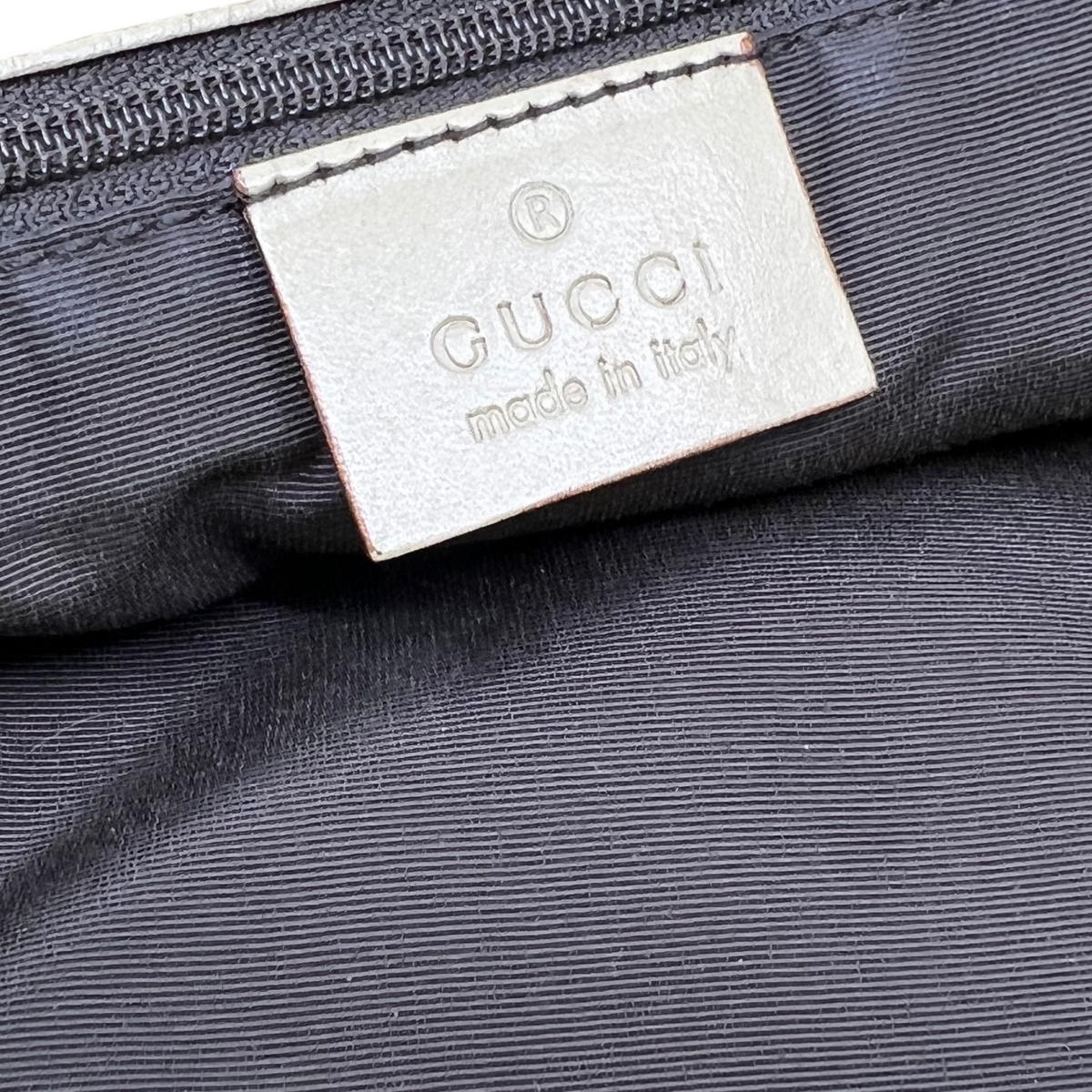Gucci Vintage Monogram Canvas Tote Bag