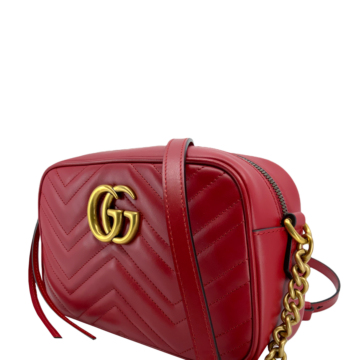 Gucci GG Marmont Small Matelassé Shoulder Bag NEW
