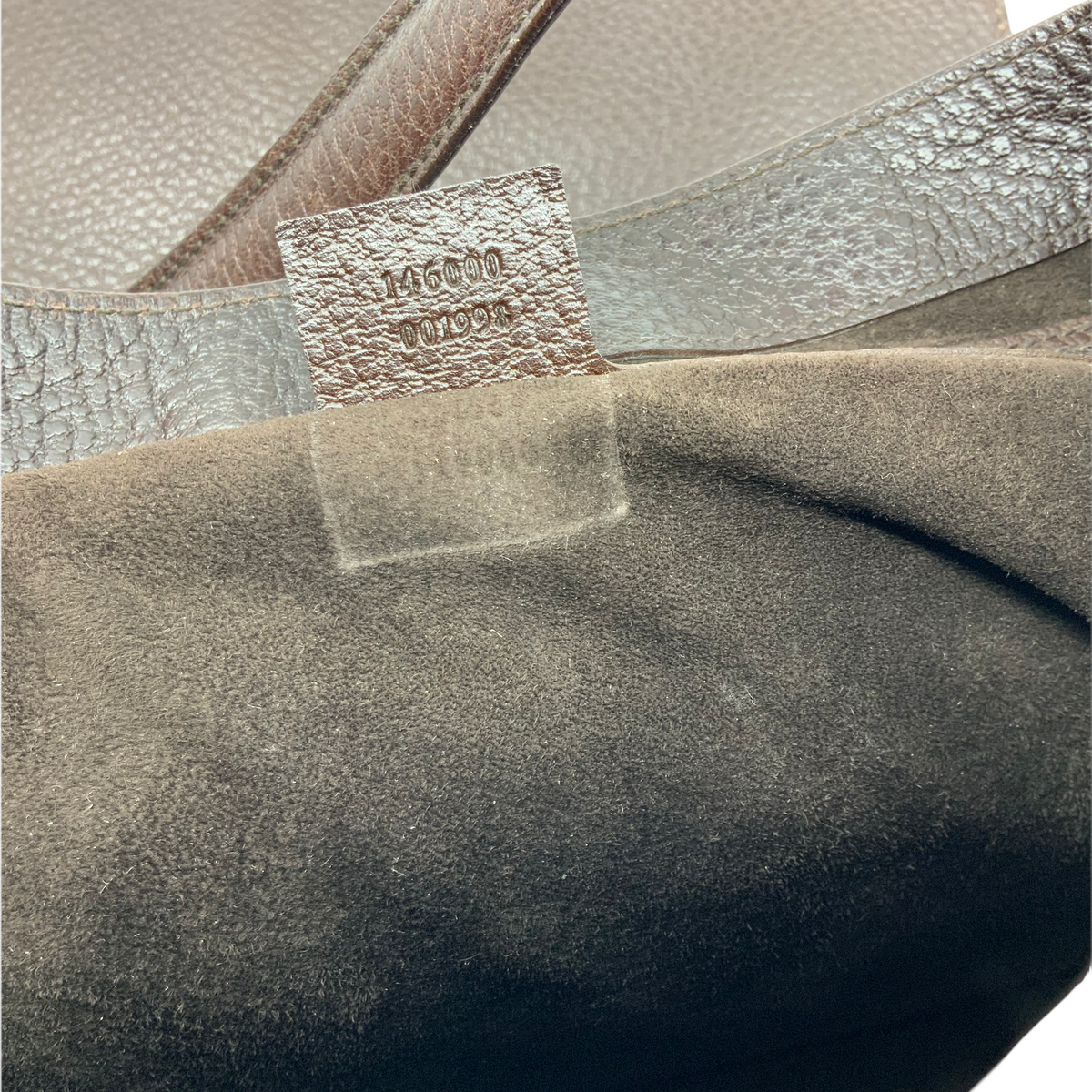Gucci Leather Treasure Flap Shoulder Bag