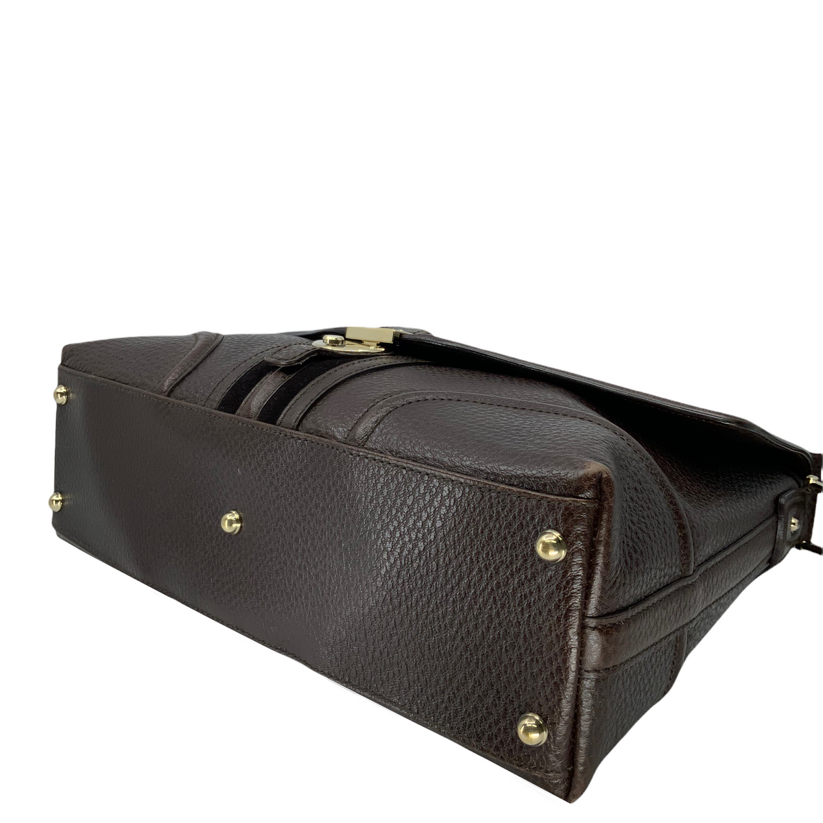 Gucci Leather Treasure Flap Shoulder Bag
