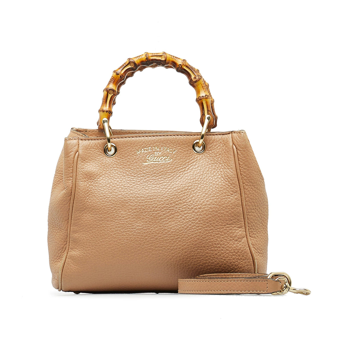 GUCCI Mini Bamboo Shopper Satchel