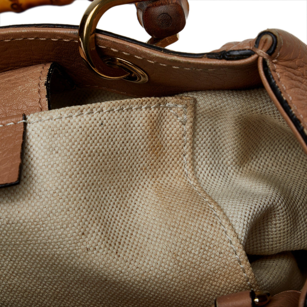 GUCCI Mini Bamboo Shopper Satchel