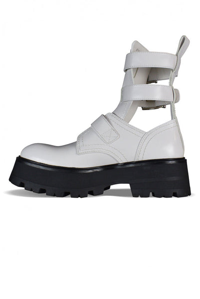 Alexander Mcqueen Women Rave Buckle Boots
