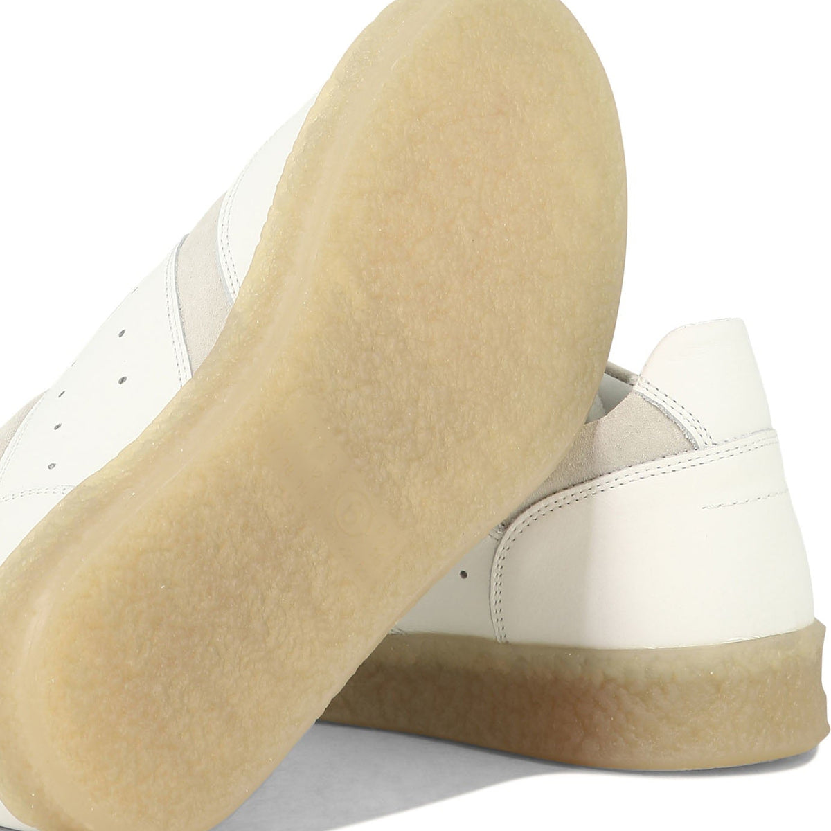 LEATHER AND SUEDE SNEAKERS